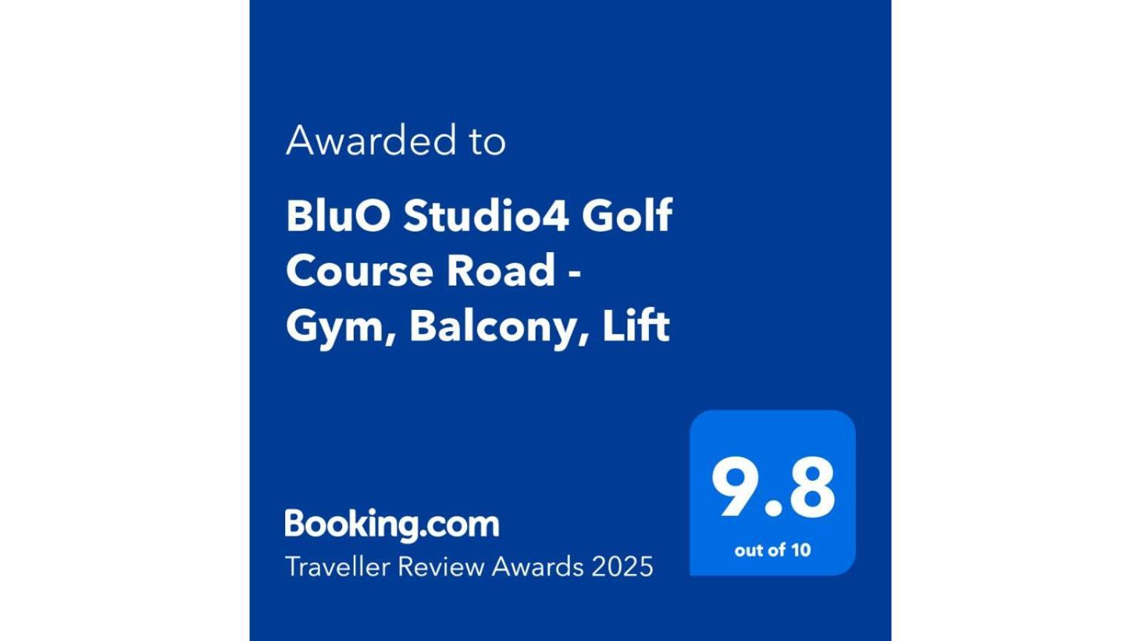 Bluo Studio4 Golf Course Road - Gym, Balcony, Lift Гургаон Экстерьер фото